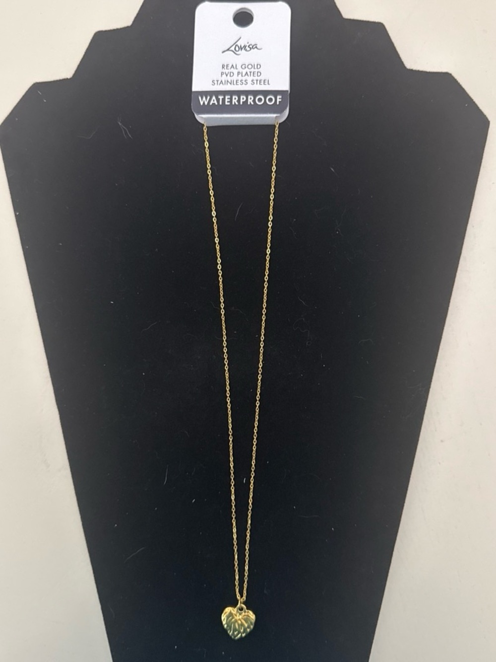 Lovisa Gold Heart Pendant Necklace